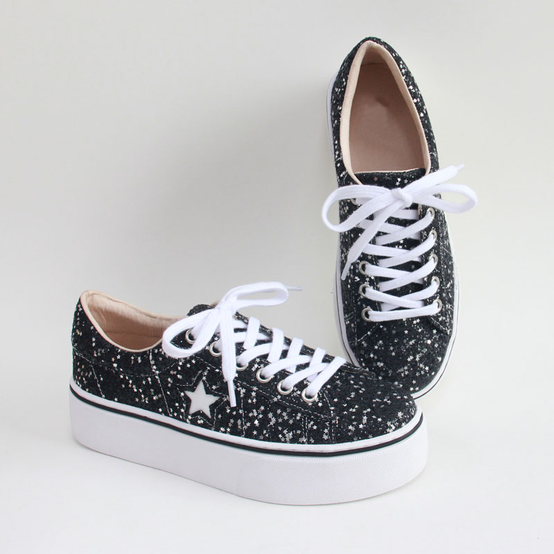 New Fashion Ladies Casual Sneakers Leather Sneakers Womens